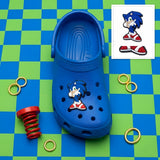 Crocs Charm - Sonic - Standing Arms Crossed At Chest