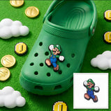 Crocs Charm - Mario - Luigi Jumping