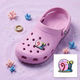 Crocs Charm - SpongeBob SquarePants - Gary The Snail Pink Shell Light Body