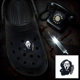 Crocs Charm - Scream - Ghostface Mask With Knife