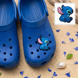 Crocs Charm - Lilo & Stitch - Stitch Sitting Side Profile Looking Right