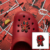 Crocs Charm - Marvel - Chibi Deadpool With Hand Raised