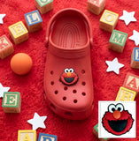 Crocs Charm - Sesame Street - Laughing Elmo Head With Open Mouth