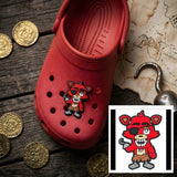 Shoe Charm - Five Nights at Freddy's - Foxy The Pirate Fox With Hook Hand