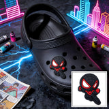 Shoe Charm - Spider-Man - Chibi Miles Morales In Action