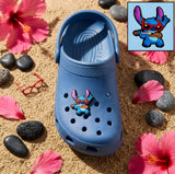 Crocs Charm - Lilo & Stitch - Stitch Playing Ukulele With Glasses