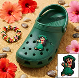 Crocs Charm - Lilo & Stitch - Lilo Dancing In Hula Outfit