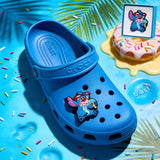 Crocs Charm - Lilo & Stitch - Stitch In Superhero Costume With Ice Cream