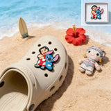 Crocs Charm - Lilo & Stitch - Lilo And Stitch Standing Together