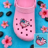 Crocs Charm - Lilo & Stitch - Stitch Holding A LOVE Heart