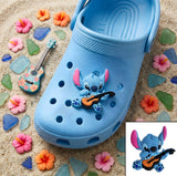 Crocs Charm - Lilo & Stitch - Stitch Playing A Ukulele