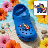 Crocs Charm - Lilo & Stitch - Stitch And Lilo Kissing