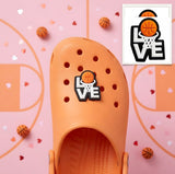 Crocs Charm - LOVE With Basketball Hoop