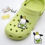 Crocs Charm - Sanrio - Pochacco Reading Book With Chick