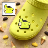 Crocs Charm - Sanrio - Pompompurin Holding A Vanilla Ice Cream Cone