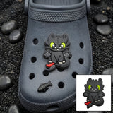 Crocs Charm - How to Train Your Dragon - Cute Toothless Sitting