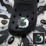 Crocs Charm - How to Train Your Dragon - Toothless Light Fury Yin-yang