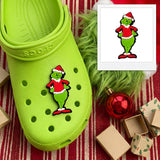Crocs Charm - The Grinch - Grinch In Santa Suit Hands On Hips