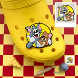 Crocs Charm - Tom and Jerry - Posing Together