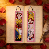 Embroidery Keychain - Beauty and the Beast - Belle