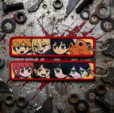 Embroidery Keychain - Chainsaw Man - Chainsaw Man Characters
