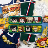 Embroidery Keychain - My Hero Academia - Multiple My Hero Academia Characters