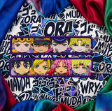 Embroidery Keychain - JoJo's Bizarre Adventure - Multiple Jojo's Bizarre Adventure Characters