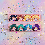 Embroidery Keychain - Sailor Moon - Multiple Sailor Moon Characters