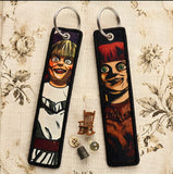 Embroidery Keychain - The Conjuring - Annabelle