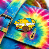 Enamel Pin - The Simpsons - Psychedelic Maggie Simpson