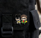 Enamel Pin - DC Comics - Batman And Robin Chibi Duo