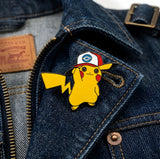 Enamel Pin - Pokémon - Pikachu With Ash Cap