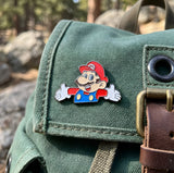 Enamel Pin - Mario - Arms Outstretched