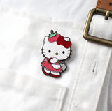 Enamel Pin - Sanrio - Hello Kitty Strawberry Outfit