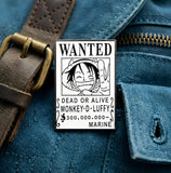 Enamel Pin - One Piece - Luffy Wanted Poster