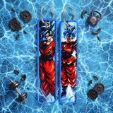 Embroidery Keychain - Dragon Ball - Goku (Super Saiyan Blue)