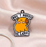 Bracelet Charm - Capybara - Don't Worry Be Cappy