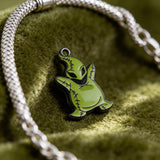 Bracelet Charm - The Nightmare Before Christmas - Oogie Boogie Green Burlap Sack Figure