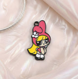 Bracelet Charm - Powerpuff Girls - Powerpuff Girl In My Melody Hood
