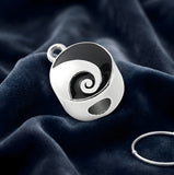 Bracelet Charm - The Nightmare Before Christmas - Spiral Hill Swirl Bead