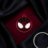 Bracelet Charm - Marvel - Spider-man (Miles Morales) Mask Round Dangle