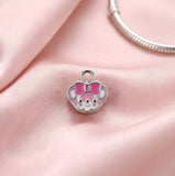 Bracelet Charm - Sanrio - My Melody with Pink Bow Bead
