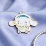 Bracelet Charm - Sanrio - Cinnamoroll Astronaut With Star Wand