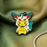 Bracelet Charm - Pokémon - Pikachu Dressed As Leafeon