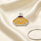 Bracelet Charm - Sanrio - Pompompurin Yellow Dog Beads
