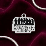 Bracelet Charm - Stranger Things - Group Silhouette With Logo