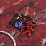 Bracelet Charm - Marvel - Spider-man And Deadpool Pair