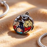 Bracelet Charm - Winnie the Pooh - Pooh And Friends Circular