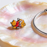 Bracelet Charm - Winnie the Pooh - Pooh And Piglet Sleeping