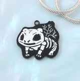 Bracelet Charm - Pokémon - Bulbasaur Skeleton X-ray Style